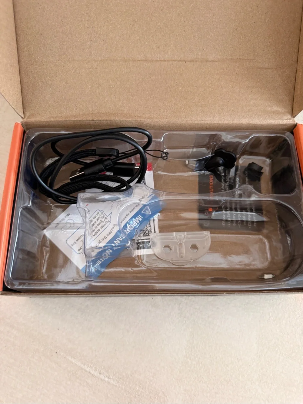 Dog Training Collar with Remote - Orange and Black
